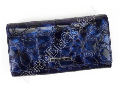 Portfel skórzany Gregorio FZ-107 - Kolor niebieski