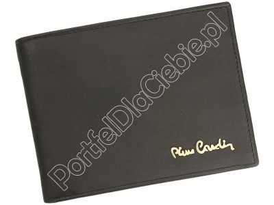 Portfel skórzany Pierre Cardin TILAK28 8805 RFID - Kolor czarny